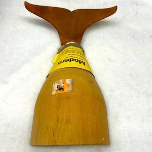 NEW!!! Modern by dwell magazine wooden whale coaster set